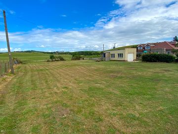 Level camping and caravan field
