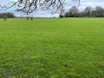 Open grass pitches