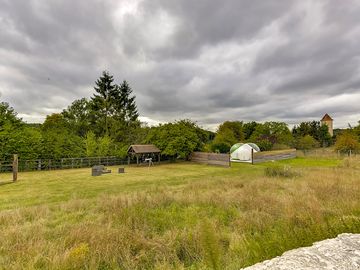 Countryside around the site