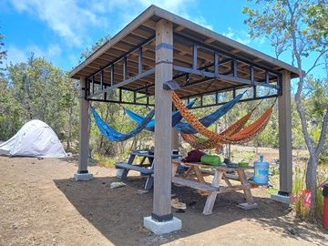 Hammocks available on request