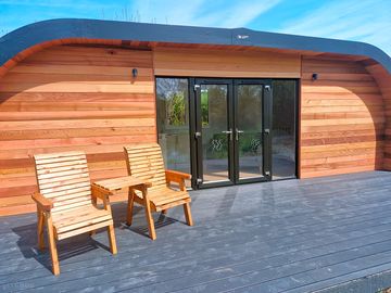 Outside seating area