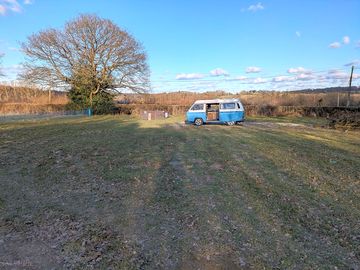 The camping pitch