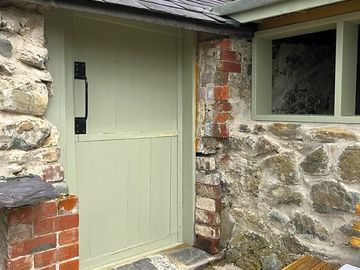 Entrance to the bunkhouse