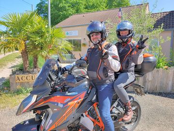 Biker-friendly campsite