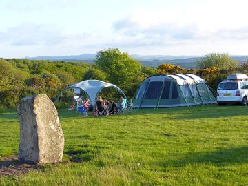 Tents in our end field