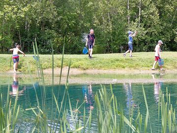 Small artificial lake