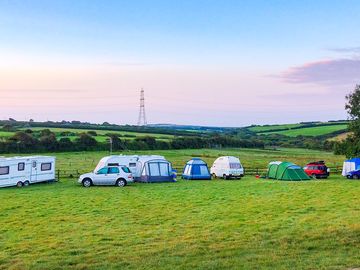 View from the campsite