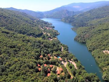 Aerial view of the site