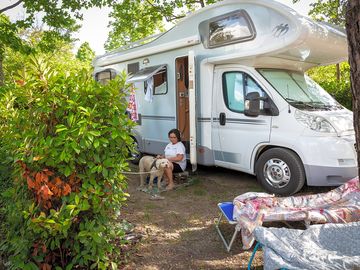 Camper pitch