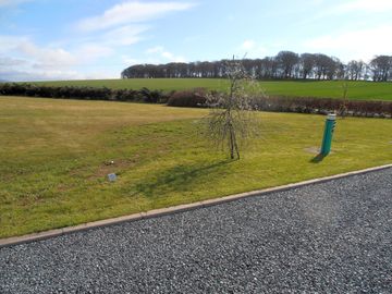 Grass pitch with electric-hook up and water tap