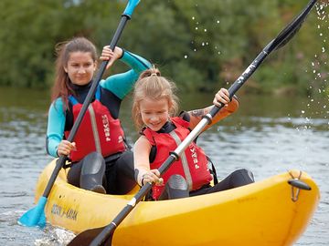 Kayaking at the lagoon