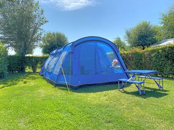 Spacious pitches