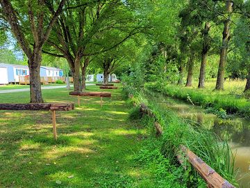 Pitches by the river