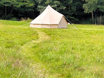Mown path
