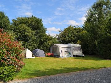 Spacious pitches