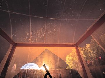 Contempla el cielo y las estrellas desde nuestras burbujas.