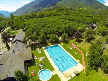 Aerial view of site