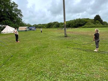 Camping pitches