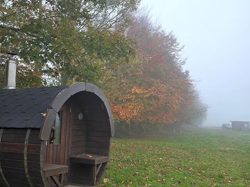 Communal sauna,