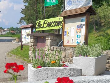 Site entrance