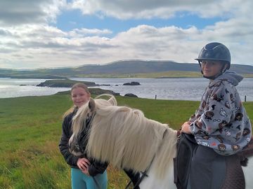 Pony trekking is an option. bring your own pony
