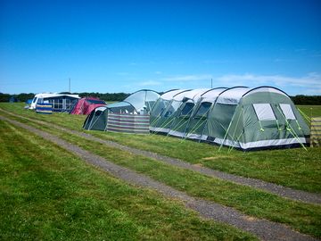 Massive area for extra-large tents