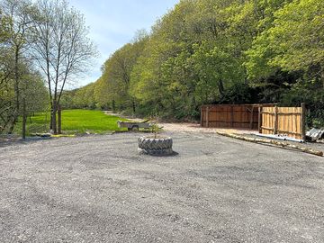 Gravel area