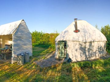 Yurt in the sun