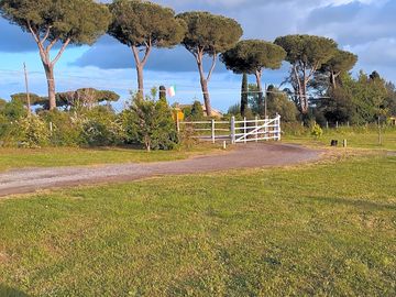 Entrance to the site