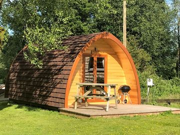 The Merrick camping pod