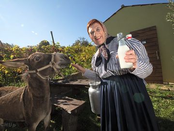 The small houses are dedicated to the local ladies known as savrinke