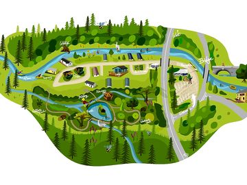 Notter bridge site map