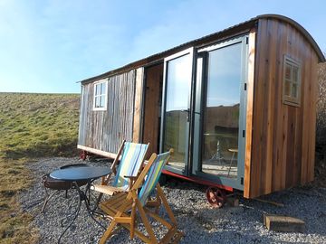 Our Sand Top shepherd's hut