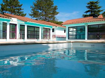 The swimming pool