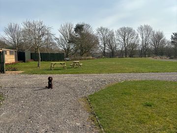 Fully-serviced hardstanding and grass touring pitches