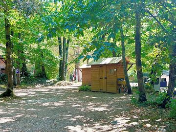 Private bathroom on your pitch