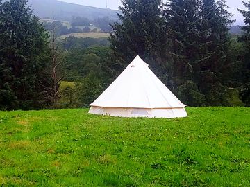 Any size of tent is welcome