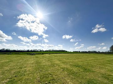 A sunny day on site