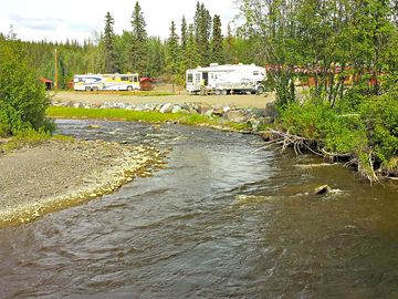 Park up by the creek