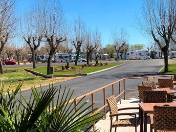 Camping terrace