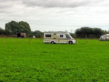Visitor image of the motorhome pitch