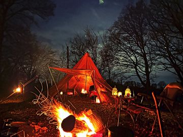 Winter camping