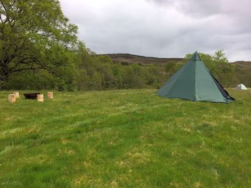 Pitches on grass
