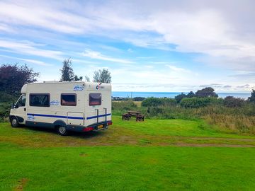 Campervan pitch in Pembrokeshire