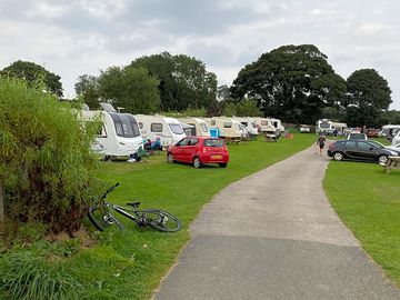 Hardstanding touring pitch
