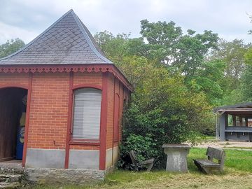 The site entrance