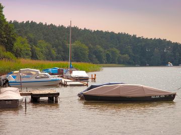 Boats on the lake