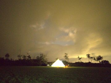 Unfortunately we ended up with a cloudy sky at night! although previously it was beautifully clean!