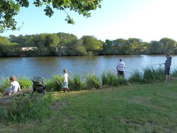 Lake fishing