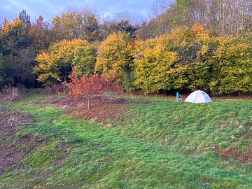 View from the top of the campsite